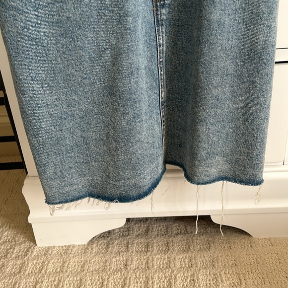 H&M Light Wash Denim Shortall Dress - Picture 6 of 6